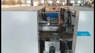 corrugated beer box pasting machine #Packaging