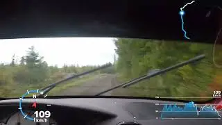 Grafiteam Ralli 13.9.2025 EK 4 Jere Husso Teemu Husso Ford Focus (vetonivel hajosi)