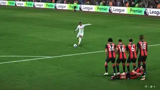 EA SPORTS FC 25 free kick test pt 5