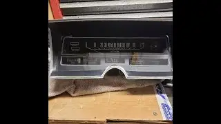 Making a new Gauge Cluster Lens 1968 Dodge Polara