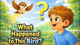 The Little Bird and the Kind Child 🐦 | Bedtime Moral Story for Kids
