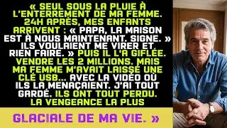 Seul à l’enterrement de ma femme. Le lendemain : mes enfants pour LA MAISON…