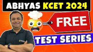 Abhyas KCET 2024 Test Series | Conquer KCET with 8 Free Mock Tests
