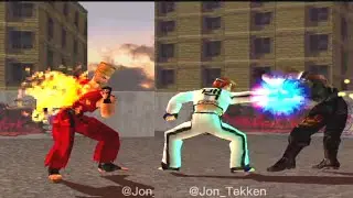 Tekken 3 Paul Burning Fist by All Characters 🔥