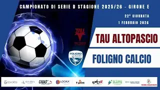 TAU ALTOPASCIO - FOLIGNO CALCIO .  HL