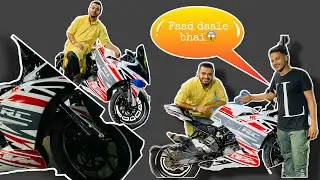 Ktm Rc 200 modified | Ktm wrap in Strips | Mumbai Wrap | Hs Graphics