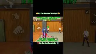 How To Find Sensitivity On Your Device FF Best Sensitivity Setting⚙️Find your sensitivity😤#freefire