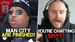 [HEATED] Saeed CLASHES with this Man City fan as he CRITICISES them for spending over 500 MILLION!