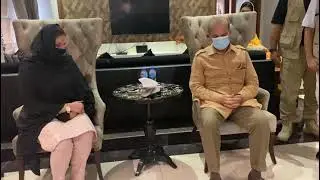MNA NA-75 Daska syeda nosheed with SHABAZ SHARIF AT ALOMAR SHARIF #74newshd
