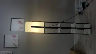 Raflı lambader kurulumu