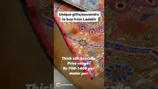 Unique Souvenir shopping in Ladakh