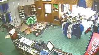 Guy falls through ceiling HILARIOUS!!