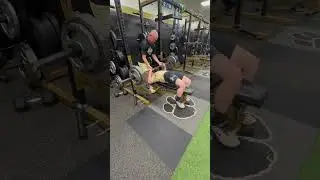 275lbs #baseballszn #athelete #benchpress #weightroom #viral #countrystrong #trending