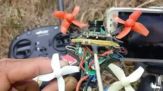 Test terbang drone murah kecil angkat tx06 fpv Rotg 01 pro eachine