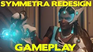 New Symmetra 2.0 Redesign Overview & Gameplay - Symmetra Changes on PTR - Overwatch