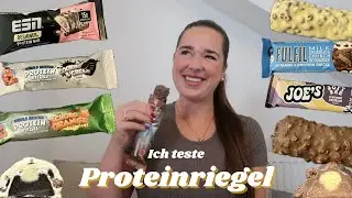 Markus R&uuml;hl Proteinriegel im Test 💪🏻 + esn, Fulfil, Weider, Olimp und mehr
