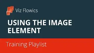 Viz Flowics - Using the Image Element