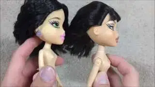 Bratz 2015 Comparison to 2001 Bratz Doll