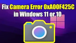 How to Fix Camera Error 0xA00F425C in Windows 11 or 10