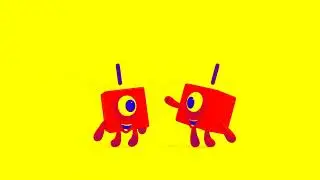Number Blocks Logo In Robot Flip 