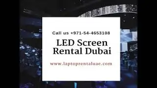 LED Screen Rental Dubai - Techno Edge Systems