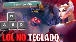 MONO EVELYNN JOGA LOL NO WASD E SE SURPREENDE COM A NOVA MOVIMENTAÇÃO!!!