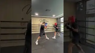 Kayvon Aryan Goh Light Sparring(Training) With Head Coach Momon @ Ultima Boxing Gym Jakarta🇮🇩🥊