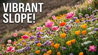How to Plant Wildflowers on a Slope