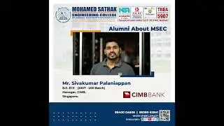 MSEC - ALUMNI TALK