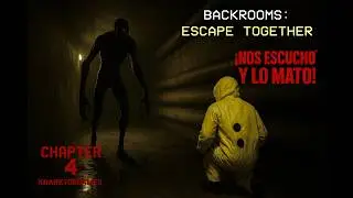 Mi amigo gritó y el monstruo CIEGO vino corriendo 😱l BACKROOMS ESCAPE TOGETHER