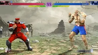 M.Bison vs Sagat (Hardest) - Street Fighter 6. | Epic Battle