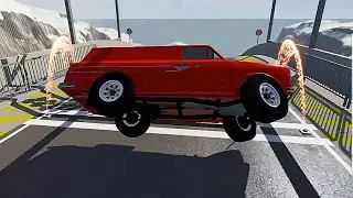 Rollover sled 6 - BeamNG Drive -