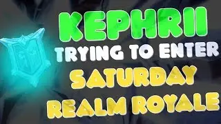 KEPHRII trying to compete in Keemstars SATURDAY REALM ROYALE Tournament  [Streamer Highlights #12]