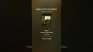 Born With Old Bones 