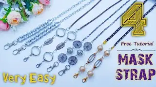 DIY Mask Strap Necklace - Mask Necklace Rope Tutorial