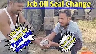 Jcb Oil Seal Change Jcb 3dx Jcb Mahindra Bheckhoe LoadarTractor Loading JCB Pipeline JCB Ped JCBTata