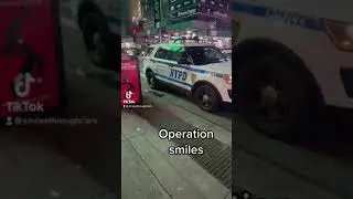 Batman & NYPD in Times Square