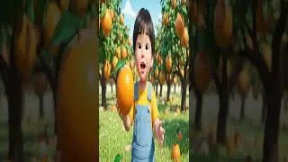 &ldquo;Healthy Colourful Fruits 🍌🍎 | Learning for Toddlers&rdquo; Orange #shortsfeed #nurseryrhymes #viralshort