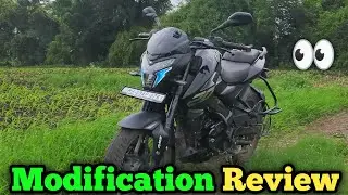 Pulsar Ns200 Half Modification Review || Ns Me Kya Kya Modification Kare? #ns200 #modificition