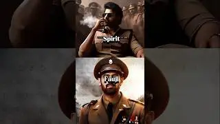 Spirit vs Fauji comparison 🔥#shorts#viral#trending#prabhas#salaar#spirit#fauji