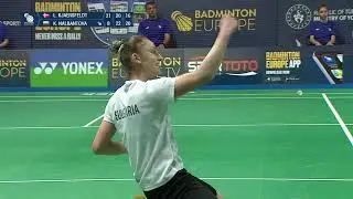 Denmark (Line H&oslash;jmark Kjaersfeldt) vs Bulgaria (Kaloyana Nalbantova) - EMWTC26 Women's Team Final