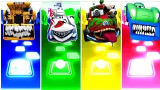 Dump Truck Eater 🆚 Tokyo Car Eater 🆚 Apocalypse Truck Eater 🆚Fire Truck Zombie 🎶 Who is Best?