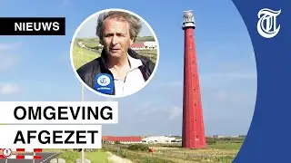 Vuurtoren Den Helder dreigt om te vallen: ‘Heel eng’