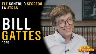 Entrevista Bill Gates (LEGENDADO-BR) 1991 - Cheque jornalista.