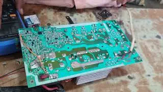 E rickshaw microtek charger repair..dead problem..demag hela denewela folt