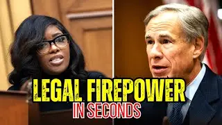 Jasmine Crockett QUESTIONED Greg Abbott on Trump&rsquo;s Map &mdash; In Seconds 😳