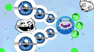 FUNNY Agar.io &laquo;❂MOBILE POPSPLIT/MICROSPLIT MONTAGE!❂&raquo; PRO GamePlay 😎