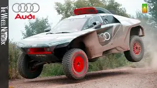 Audi RS Q e-tron Range Extender Electric Dakar Race Car Reveal