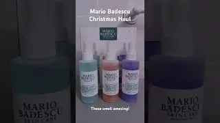 Mario Badescu Christmas Haul #MarioBadescu #Christmas Haul #skincare #facemist