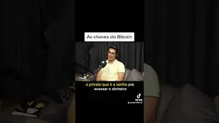 Renato Amoedo explica como que funcionam as chaves do Bitcoin
